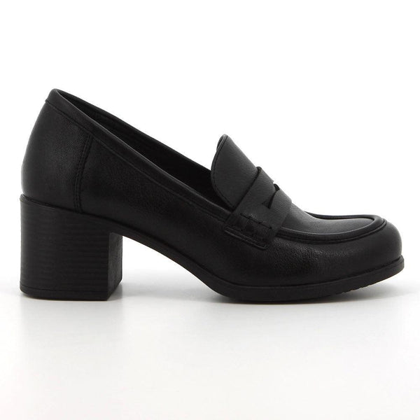 Soft Style By Hush Puppies Naya Block Heel - Black-Soft Style by Hush Puppies-Buy shoes online
