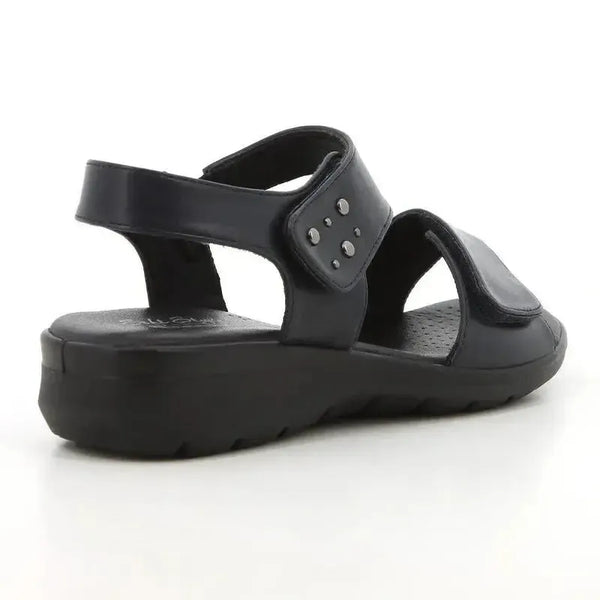 Soft Style By Hush Puppies Obamia Wedge Sandal - Black