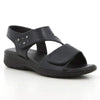 Soft Style By Hush Puppies Obamia Wedge Sandal - Black