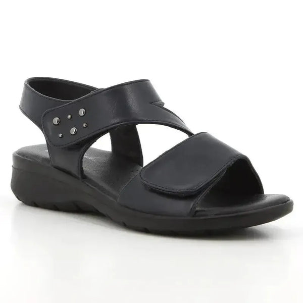 Soft Style By Hush Puppies Obamia Wedge Sandal - Black