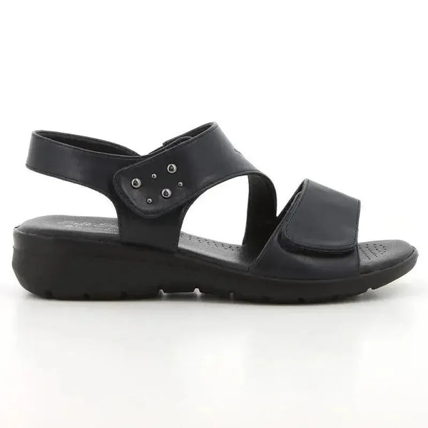 Soft Style By Hush Puppies Obamia Wedge Sandal - Black