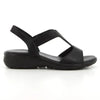 Soft Style By Hush Puppies Oberta Wedge Sandal - Black