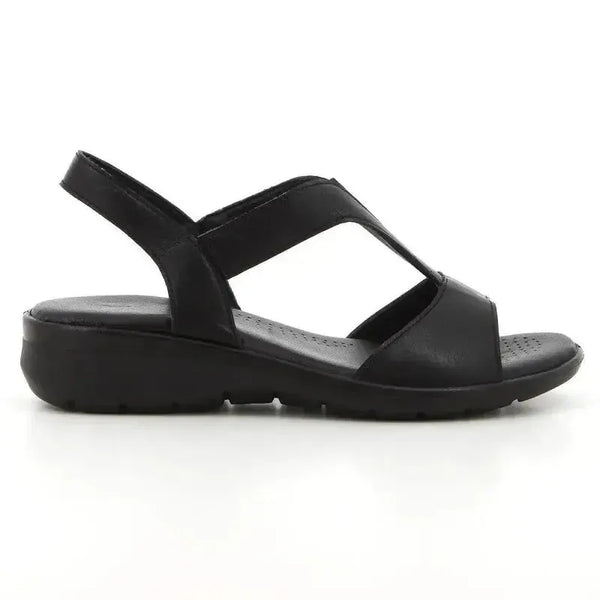 Soft Style By Hush Puppies Oberta Wedge Sandal - Black