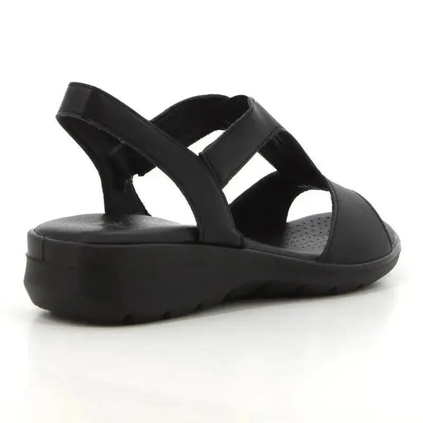 Soft Style By Hush Puppies Oberta Wedge Sandal - Black