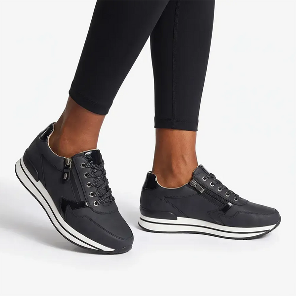Soft Style By Hush Puppies Pacey Sneaker - Black