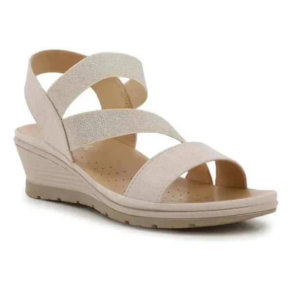 Soft Style By Hush Puppies Promise Wedge Sandal - Stone