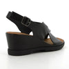 Soft Style By Hush Puppies Ranee Wedge Sandal - Black