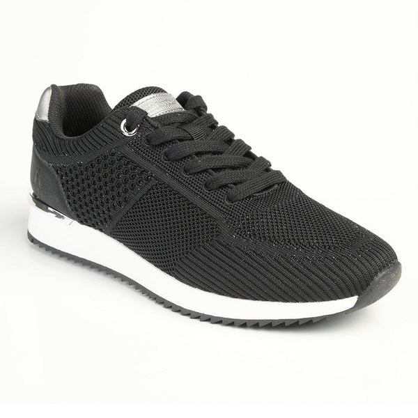 Hush Puppies Remy Flyknit Sneaker - Black-Hush Puppies-Buy shoes online