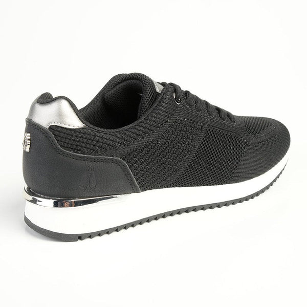 Hush Puppies Remy Flyknit Sneaker - Black-Hush Puppies-Buy shoes online