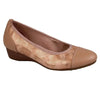 Soft Style By Hush Puppies Rishelle Wedge - Rose Gold Reptile