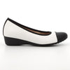 Soft Style By Hush Puppies Rishelle Wedge - White/Black-Soft Style by Hush Puppies-Buy shoes online