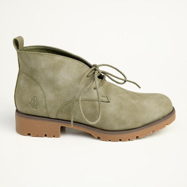 Soft Style By Hush Puppies Sam Ankle Bootie - Khaki-Soft Style by Hush Puppies-Buy shoes online