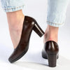Soft Style By Hush Puppies Sian Block Heel - Chocolate
