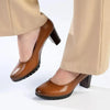 Soft Style By Hush Puppies Sian Block Heel - Tan