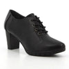 Soft Style By Hush Puppies Sibila Lace Up Block Heel - Black