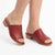 Soft Style By Hush Puppies Soft Electra Sandal - Deep Red