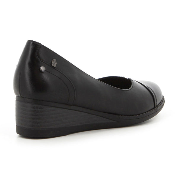 Soft Style By Hush Puppies Soft Walden Wedge - Black