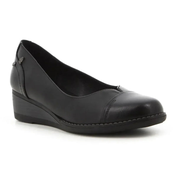 Soft Style By Hush Puppies Soft Walden Wedge - Black