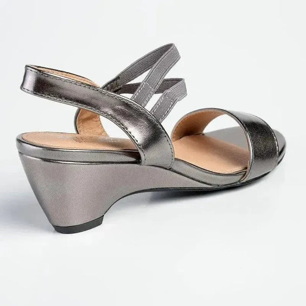 Soft Style By Hush Puppies Stefanie Sandal - Pewter