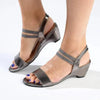 Soft Style By Hush Puppies Stefanie Sandal - Pewter