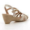 Soft Style By Hush Puppies Stella Sandal - Ivory/Light Gold