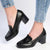 Soft Style By Hush Puppies Tayten Block Heel - Black