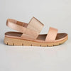 Soft Style By Hush Puppies Tegan Wedge Sandal - Rose Gold
