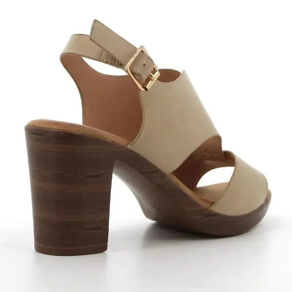 Soft Style By Hush Puppies Thana Heel - Natural