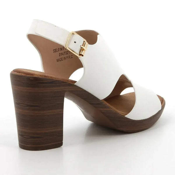 Soft Style By Hush Puppies Thana Heel - White
