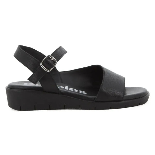 Soft Style By Hush Puppies Verona Wedge Sandals - Black