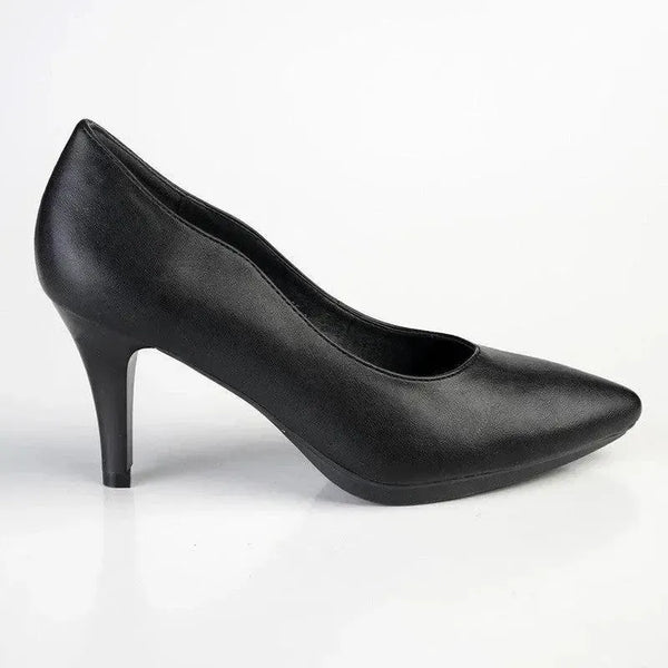 Soft Style Hush Puppies Phillipa Court Heel - Black
