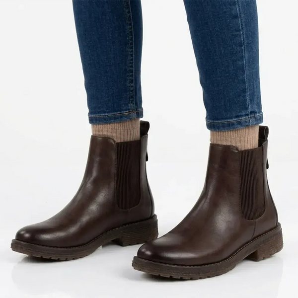 Soft Style by Hush Puppies Belinda Boot - Chocolate
