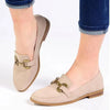 Soft Style by Hush Puppies Caira with Metal Saddle - Stone