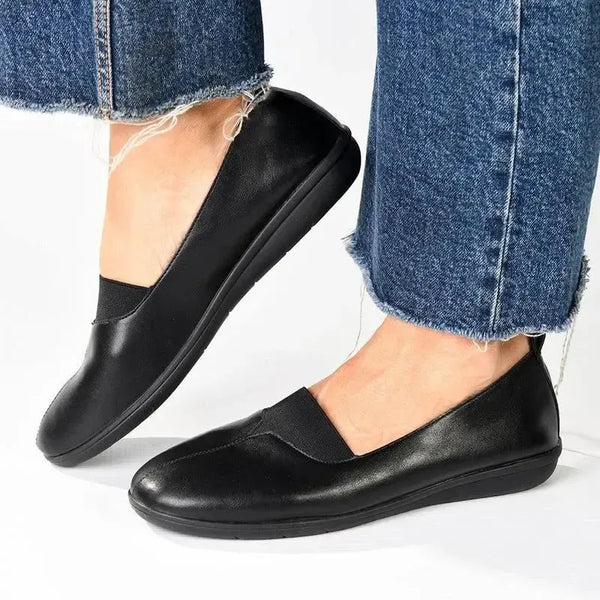 Soft Style by Hush Puppies Cara Flats - Black