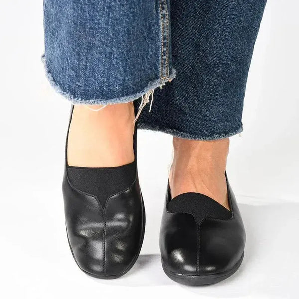 Soft Style by Hush Puppies Cara Flats - Black