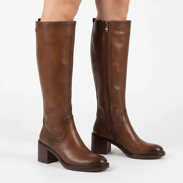 Soft Style by Hush Puppies Carmela Rider Boot - Tan
