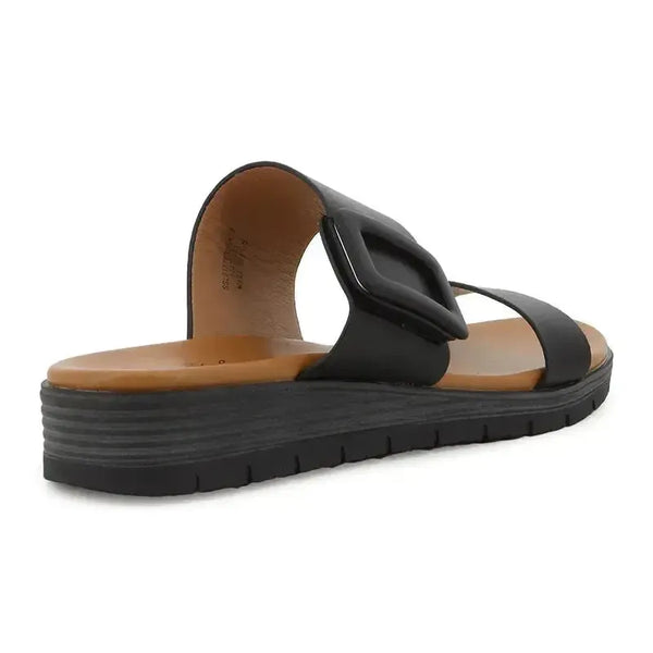 Soft Style by Hush Puppies Caroline Wedge Sandal - Black