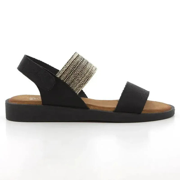 Soft Style by Hush Puppies Chita Footbed Sandal - Black