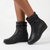 Soft Style by Hush Puppies Darian Ankle Boot - Black