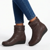 Soft Style by Hush Puppies Darian Ankle Boot - Chocolate