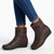 Soft Style by Hush Puppies Darian Ankle Boot - Chocolate