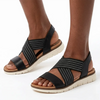 Soft Style by Hush Puppies Deleri Sandals - Black