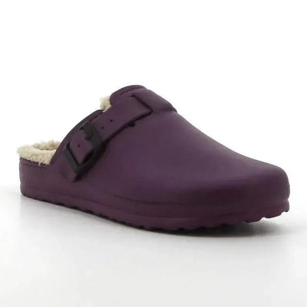 Soft Style by Hush Puppies Desi Fur Slip On - Purple