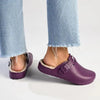 Soft Style by Hush Puppies Desi Fur Slip On - Purple