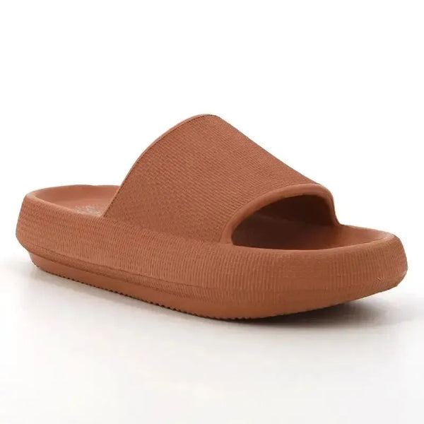 Soft Style by Hush Puppies Devi Push In Sandal - Burnt Orange