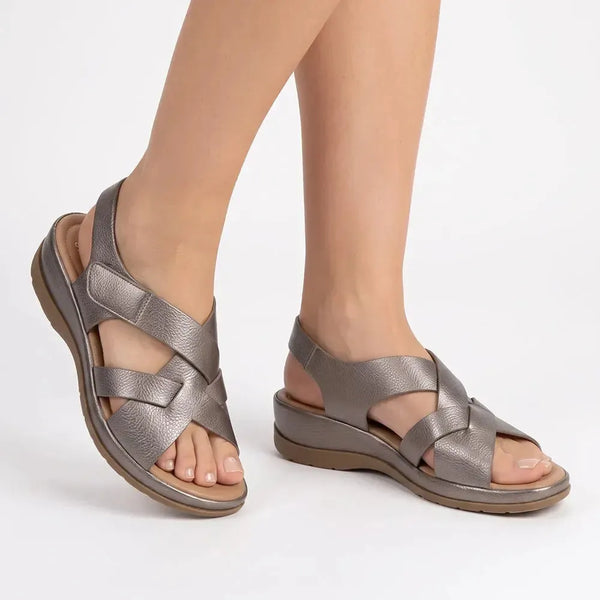 Soft Style by Hush Puppies Eliya Sandal - Pewter