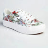 Soft Style by Hush Puppies Fordan Floral Sneaker - White