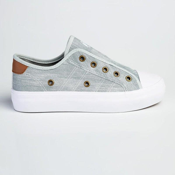 Soft Style by Hush Puppies Forest Slip Sneaker - Light Sage-Soft Style by Hush Puppies-Buy shoes online
