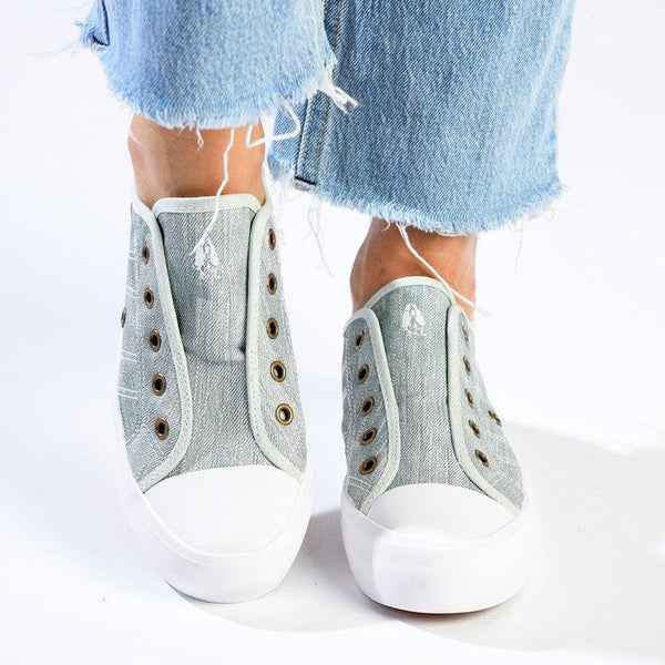 Soft Style by Hush Puppies Forest Slip Sneaker - Light Sage-Soft Style by Hush Puppies-Buy shoes online