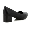 Soft Style by Hush Puppies Fynn Block Heel Court - Black